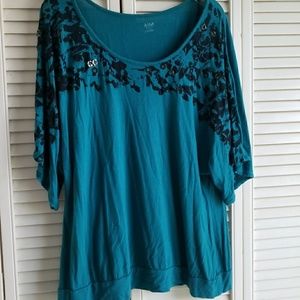 🐞 Scoop neck blouse 3X